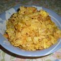 お茶青葉's cooksnap of when they made なっとうキムチ☆炒飯.