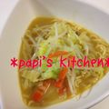 papikun's cooksnap of when they made サッポロ一番deカレーちゃんぽん！.