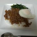 tsucchan's cooksnap of when they made 簡単ｳﾏい☆豚ひき肉のそぼろご飯♪.