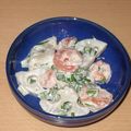 935's cooksnap of when they made 海老と蓮根のわさびマヨネーズ.