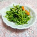フーミン✩'s cooksnap of when they made 豆苗の韓国風お浸し✿.