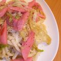 piko-rin's cooksnap of when they made にんにく香る焼きうどん♪.