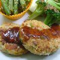 ママフィオ's cooksnap of when they made おからと野菜だけ！ダイエットなハンバーグ.