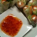 msままま's cooksnap of when they made スモークサーモンとクリチの生春巻き.