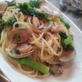ＰＵＲＵ's cooksnap of when they made 菜の花とあさりのスパゲッティ.