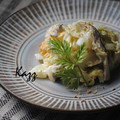 kazz72's cooksnap of when they made 白菜と舞茸のごまマヨネーズ和え.