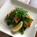 trowbridge's cooksnap of when they made ♪きぬさやえんどうのナンプラー炒め♪.