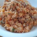 wonderfulworld's cooksnap of when they made 焼肉のたれ味！水菜た～っぷりチャーハン.