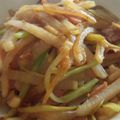 Miumiaoi's cooksnap of when they made 節約♪美味しい♪大根とベーコンの炒め物.