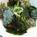 ☆tomosing☆'s cooksnap of when they made ほうれん草と水菜のゴマナムル.