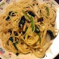 らみねす's cooksnap of when they made 鱈の和風パスタ大葉にんにく醤油使用♪♪.