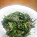 ゆうきちゃんだよ's cooksnap of when they made 韓国海苔和えほうれん草ナムル.