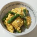 やしゅう's cooksnap of when they made ❃アスパラ＆玉ねぎの卵炒め❃.