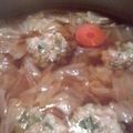 翔仁LOVE's cooksnap of when they made ●簡単やみつき鶏団子スープ☆●.