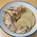 tunkun's cooksnap of when they made 鶏手羽元と大根のあっさり煮.