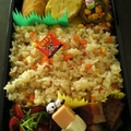 ぶーぶーかいゆみちん's cooksnap of when they made 炊飯器が作ってくれる☆エビピラフ♪.