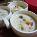 さらだaaa's cooksnap of when they made 豆づくし✿お豆ゴロゴロ豆乳スープ.