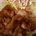 TRECKER's cooksnap of when they made 豚のしょうが焼き.