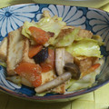 kayac's cooksnap of when they made 厚揚げキャベツのごま味噌炒め.