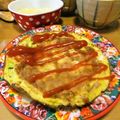 マッハママ's cooksnap of when they made お魚ソーセージ簡単オープンオムレツ☆朝食.