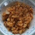 TRECKER's cooksnap of when they made なっとうキムチ☆炒飯.