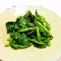 シャンプーハット's cooksnap of when they made 菜花の粒マスタード炒め.
