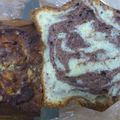 きょむきょむ0220's cooksnap of when they made バナナ＆ココアのマーブルパウンドケーキ.