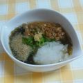 みね猫's cooksnap of when they made 一鉢で6品目の健康納豆.