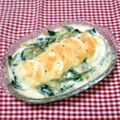 ★しょーこ★'s cooksnap of when they made 卵とほうれん草の豆乳グラタン.