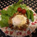 龍青空ママ's cooksnap of when they made 香ばし目玉焼き♬ナッチーズエッグ.