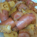 jun8453's cooksnap of when they made ソーセージとじゃがいもの、マスタード焼き.
