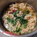 Erry_k's cooksnap of when they made 豚バラと水菜の簡単鍋.