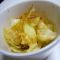 yukiはぴ's cooksnap of when they made おかずの一品に　レンジでキャベツ.