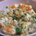 〜颯＊珠〜's cooksnap of when they made アレンジ無限大！炒り豆腐丼！.