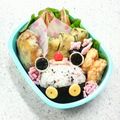 ☆りりん☆'s cooksnap of when they made キャラ弁　ミッキーケーキ風.