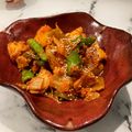 四谷わかば's cooksnap of when they made ✿じゃがいものキムチバター炒め✿.