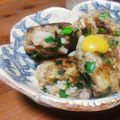 ゆしゅな's cooksnap of when they made 包まない餃子♪にらモヤシバーグ.