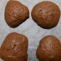 虹のカケラ's cooksnap of when they made 余った卵白で☆サクサクココアクッキー.