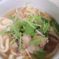 みやっちゅ's cooksnap of when they made 旨味たっぷり♡あさりとベーコンのおうどん.