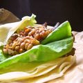 青空レモン's cooksnap of when they made 納豆そぼろコナモン手巻き〜クレープ.