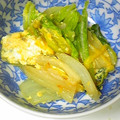 Leone0815's cooksnap of when they made 簡単おかず！うどんだしで白菜の卵とじ.