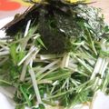 さざえ2007's cooksnap of when they made 水菜だけ！シャキシャキ胡麻和え.