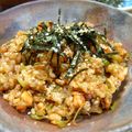 ジョンリークッカー's cooksnap of when they made わさび醤油チャーハン.