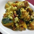 羽尼うに's cooksnap of when they made かぼちゃのサラダ　カリカリウィンナー入り.