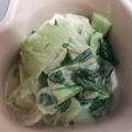 茎ちゃん's cooksnap of when they made トリビュートレシピ☆チンゲンサイの和え物.