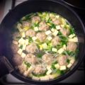 chiropee's cooksnap of when they made 簡単♪蓮根と鶏ミンチの団子♪(スープ編).