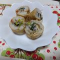 パンヤヒロ's cooksnap of when they made 和風でも可愛く*ロールいなり寿司.