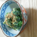 たにこちゃん's cooksnap of when they made 菜の花の辛しマヨ昆布茶和え☆.