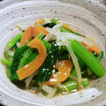 莉彩パパ's cooksnap of when they made もやしと小松菜のナムル.