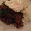 shinsukeb's cooksnap of when they made ほうれん草とひき肉のカレー.